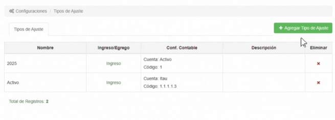 Boton agregar