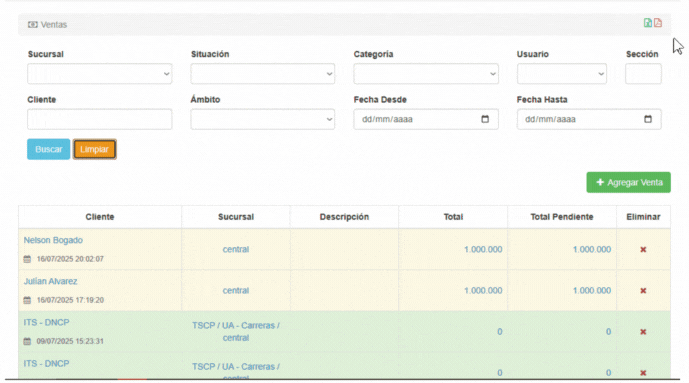 Descargar Auditoría de Registros