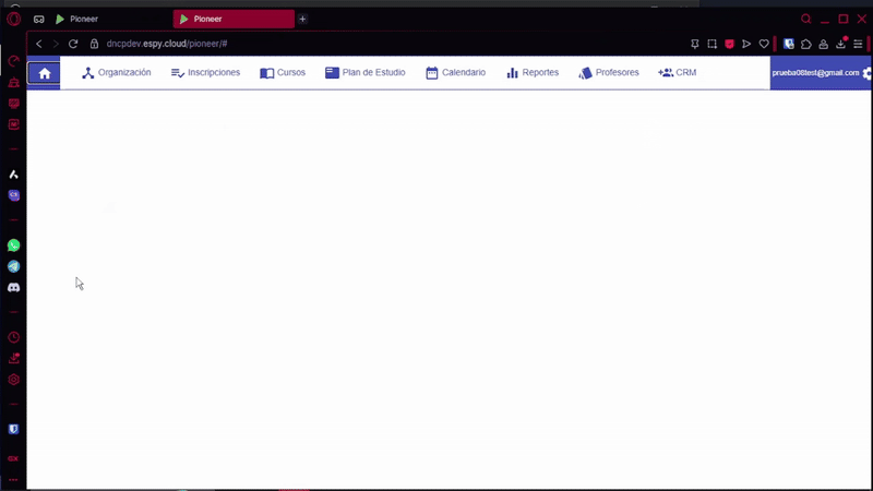 Navegar Calendario