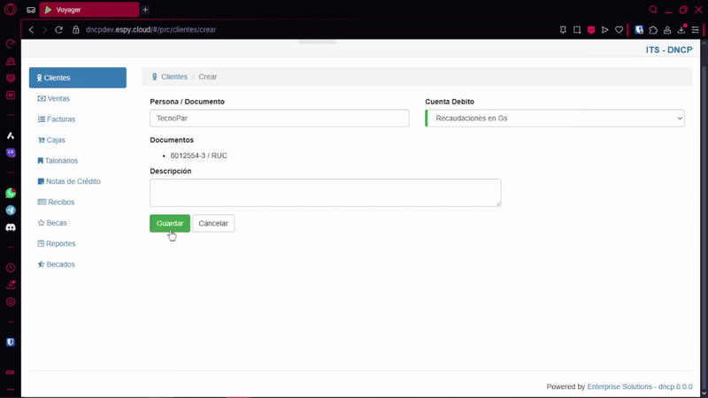 Secciones complementarias
