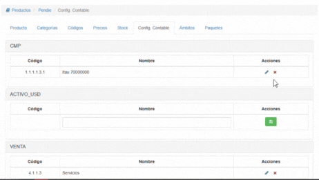 Editar Configuracion