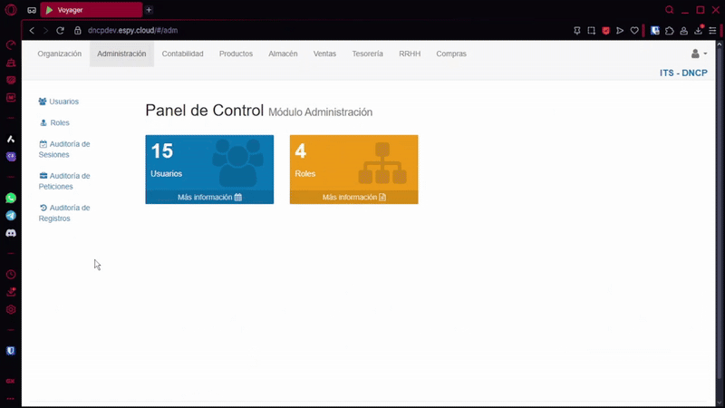 Vista Notas de Creditos